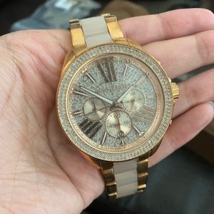 Micheal Kors Rose Gold Rose Quarts Women’s Watch
